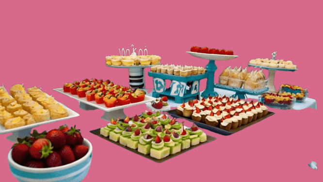 Diy Baby Shower Food Stations