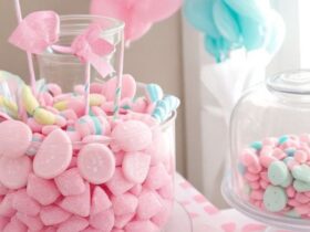 Baby shower candy