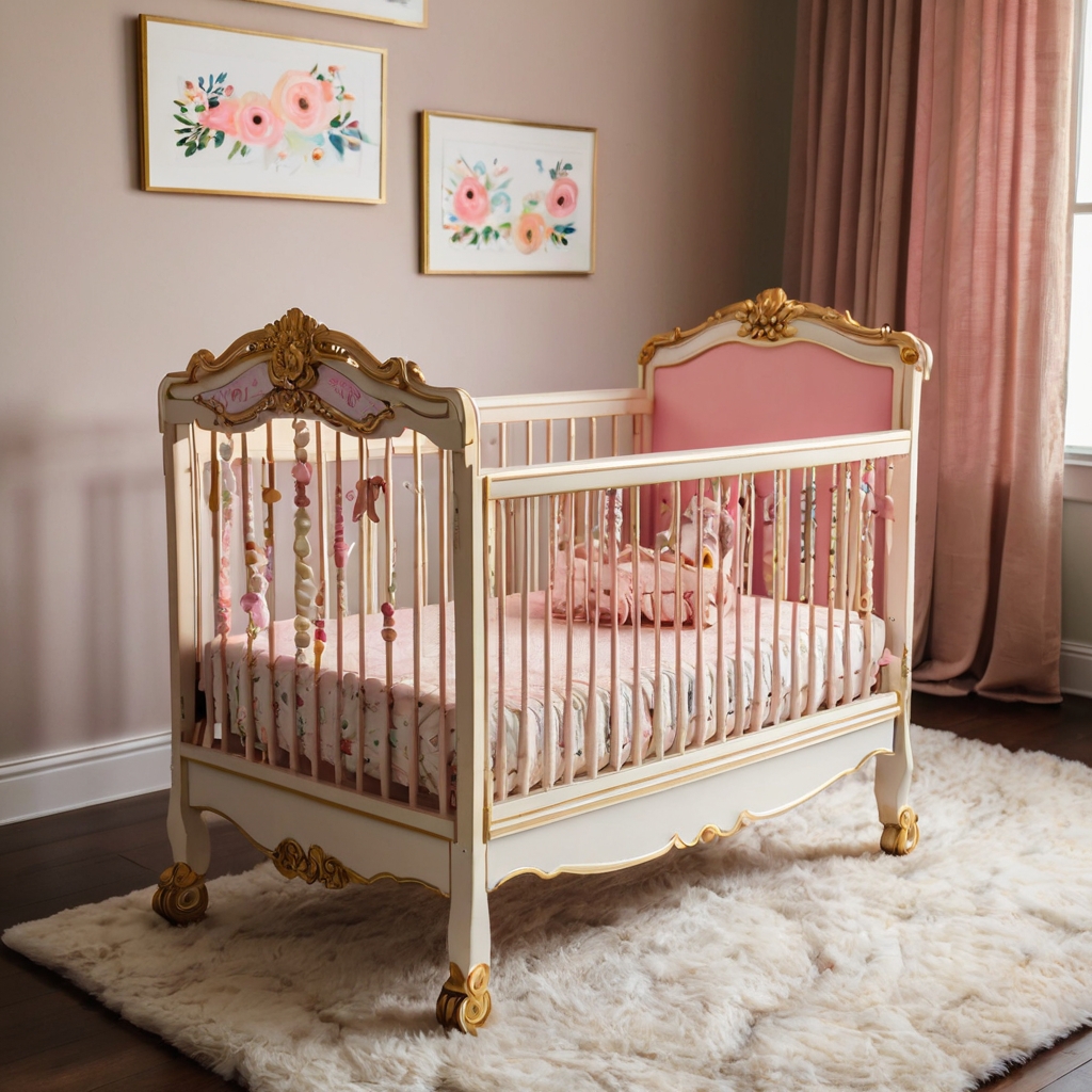 baby girl crib