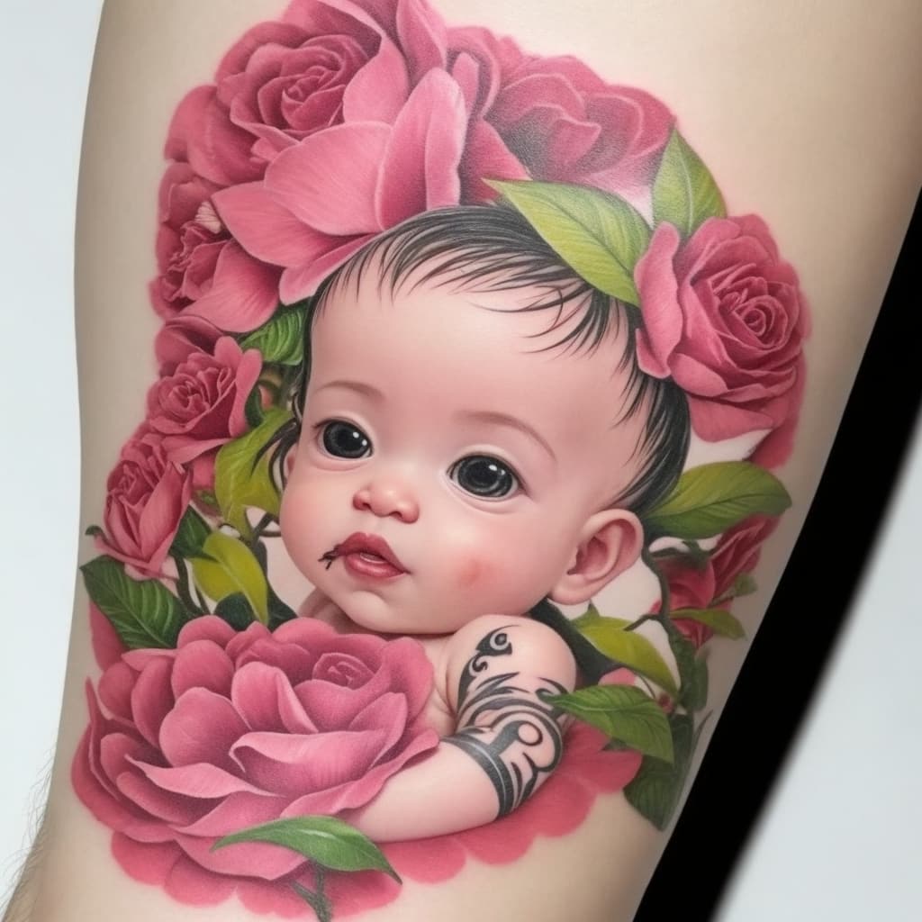 placement of your baby tattoo