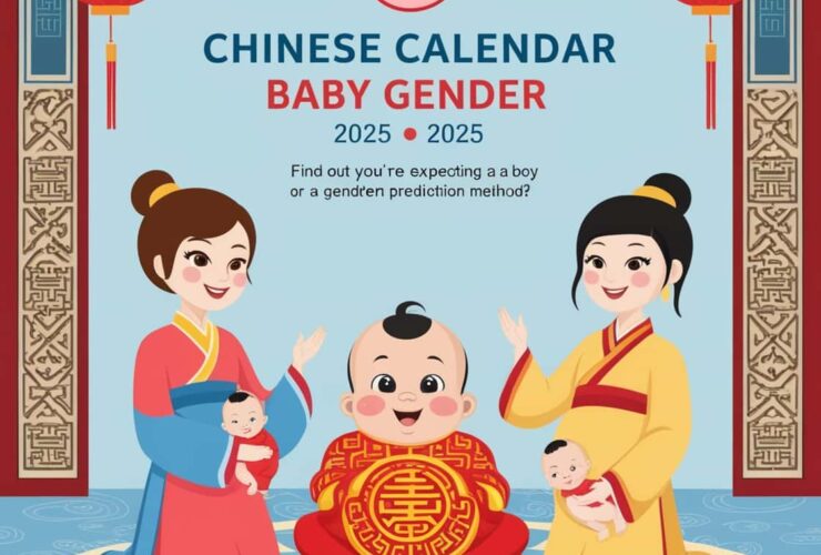 The Chinese calendar baby gender 2025