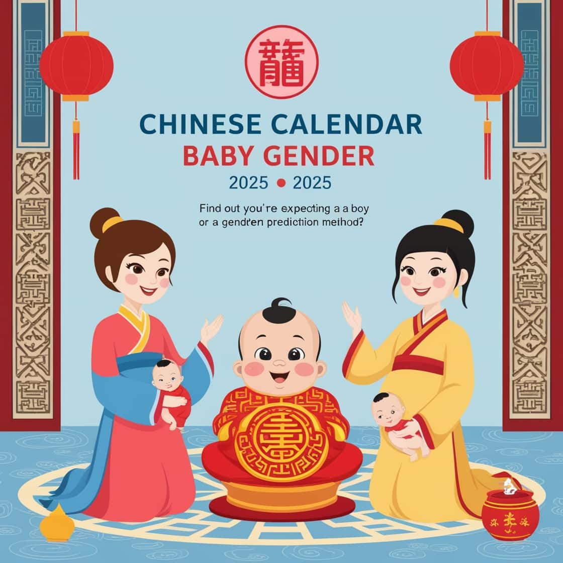 The Chinese calendar baby gender 2025