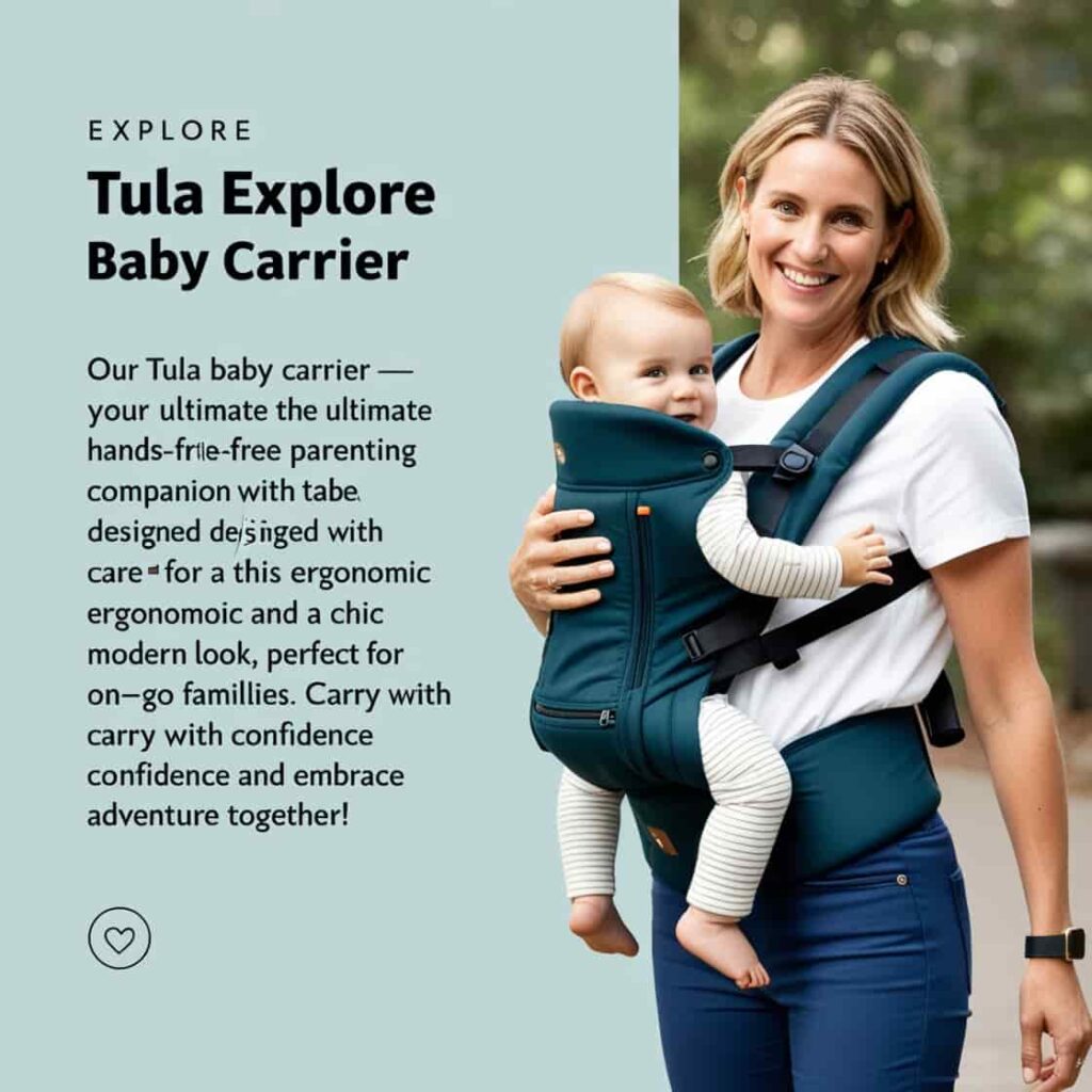 Tula Explore Baby Carrier Stands