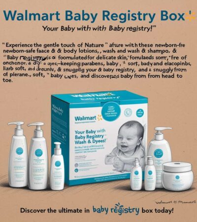 Walmart Baby Registry Box